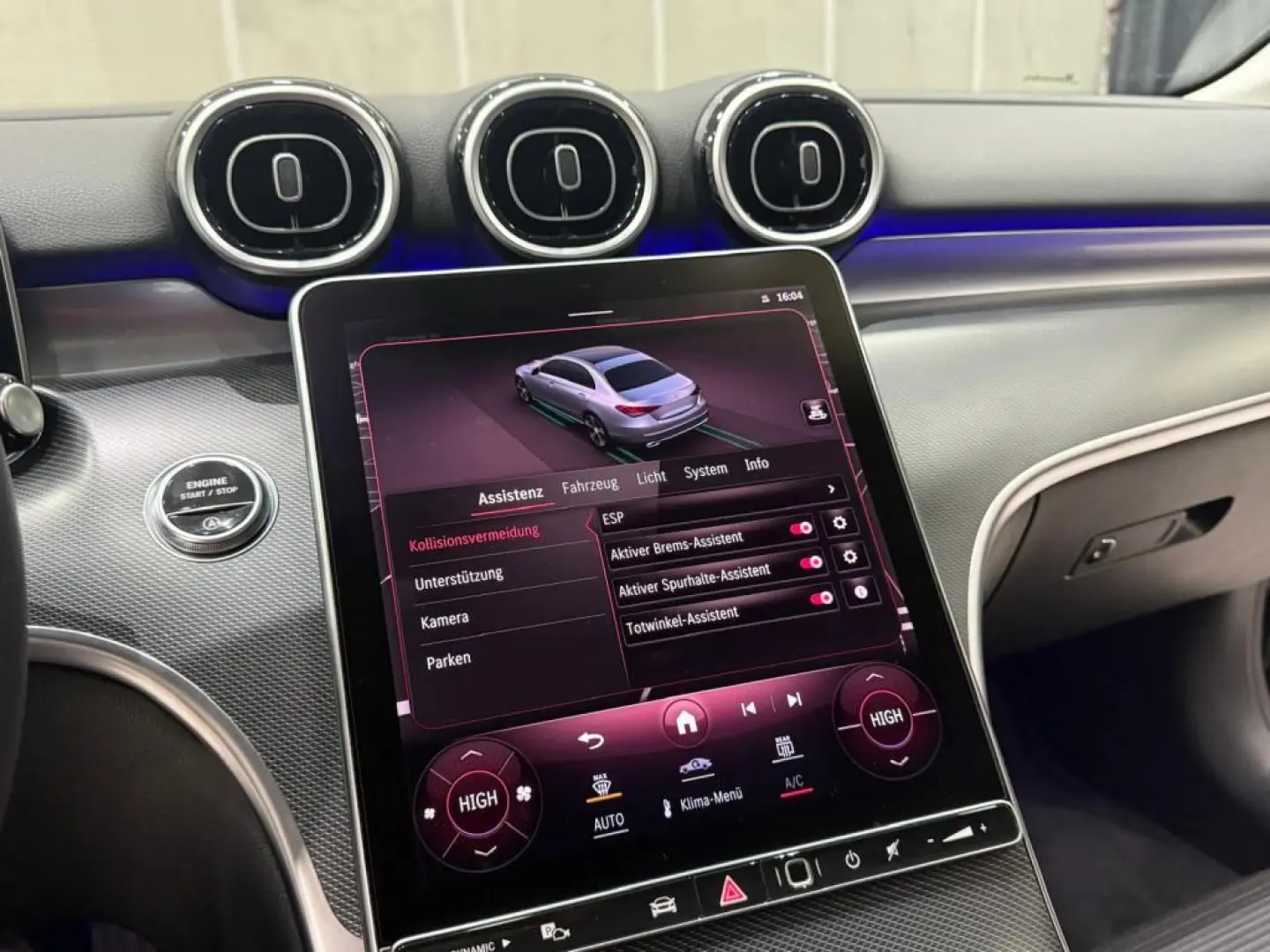 C 220 d Limousine 9G-Tronic Navi Leder LED AHK