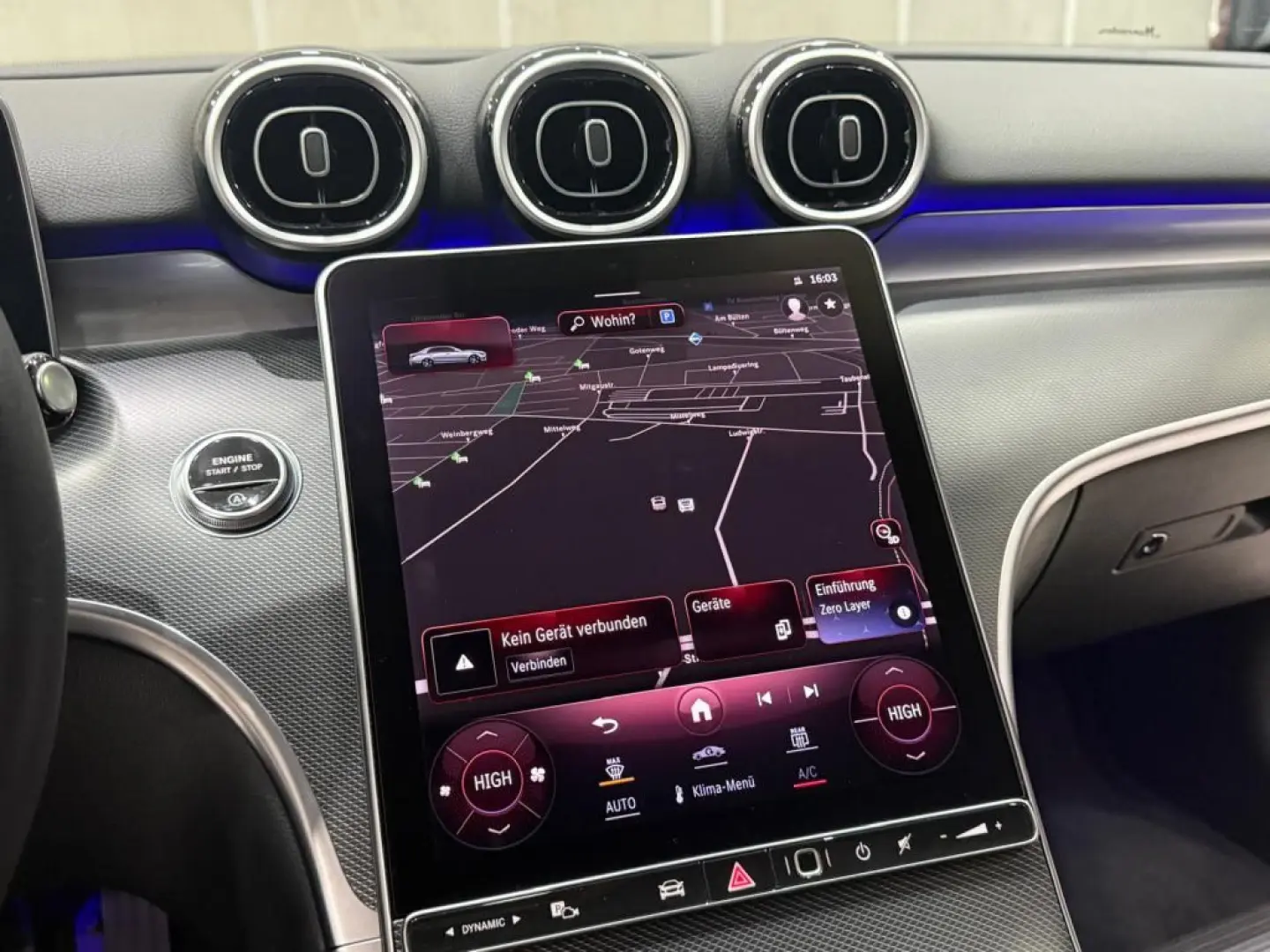 C 220 d Limousine 9G-Tronic Navi Leder LED AHK