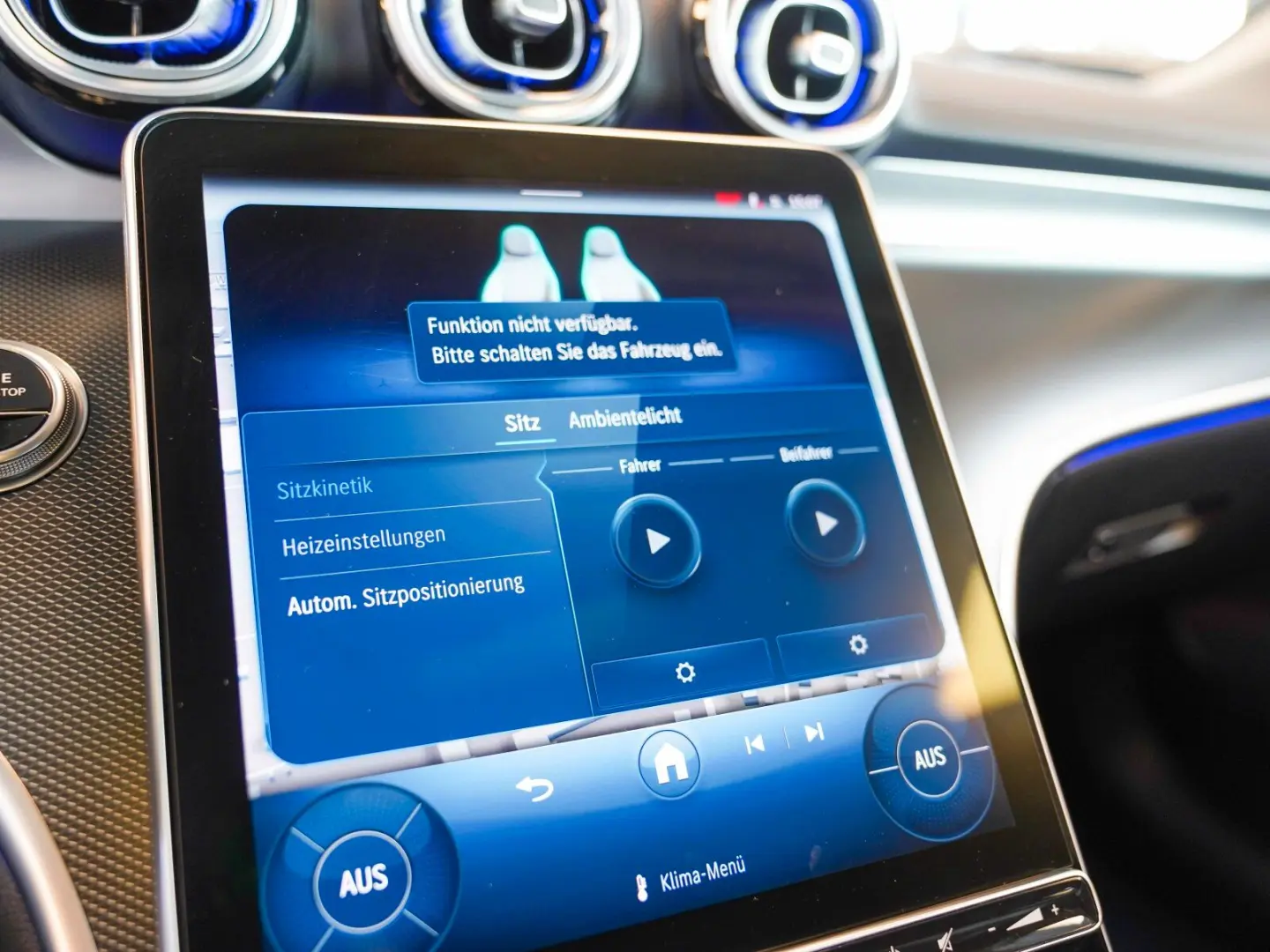 C 200 AMG Line Night Schiebedach Memory Kamera