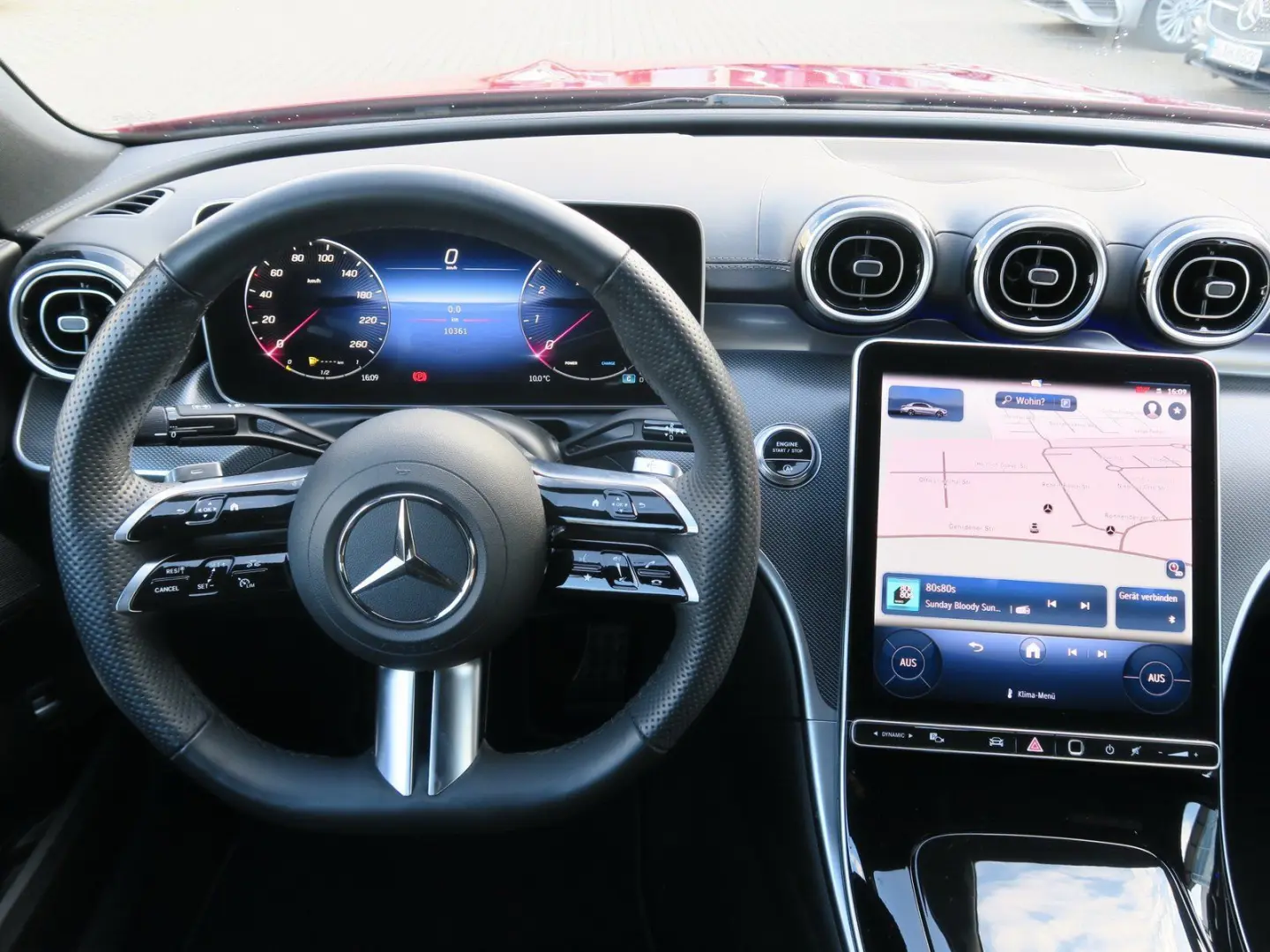 C 200 AMG Line Premium Fahrass-Paket AHK 19 Zoll