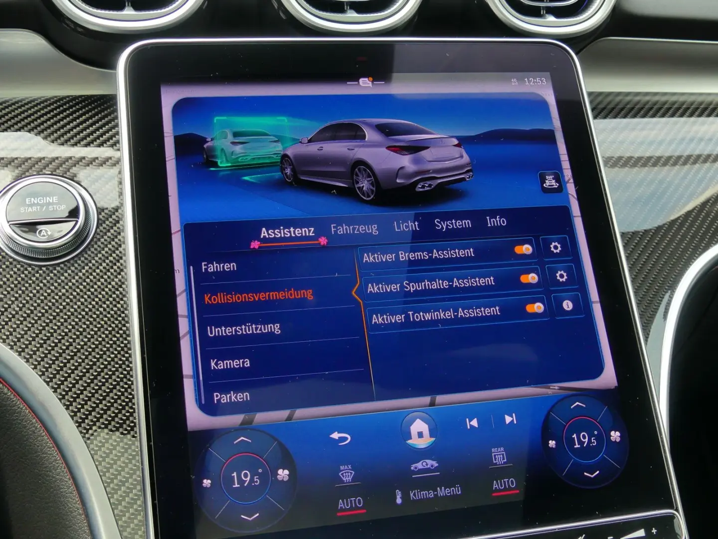 C 43 AMG 4M  360  Distronic Panorama HeadUp LED