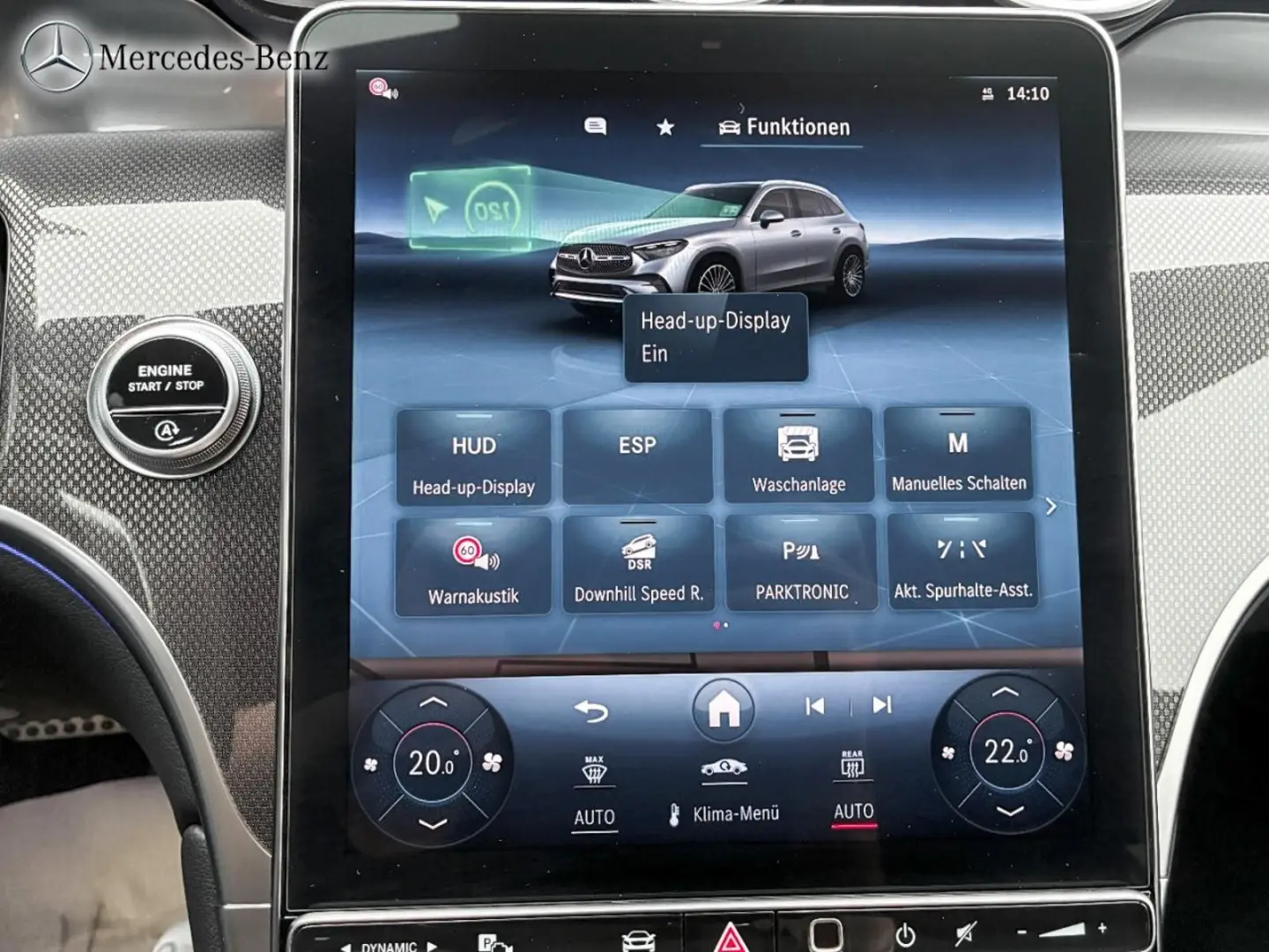 GLC 200 4M AMG 360  Pano Totwink AHK HUD 19