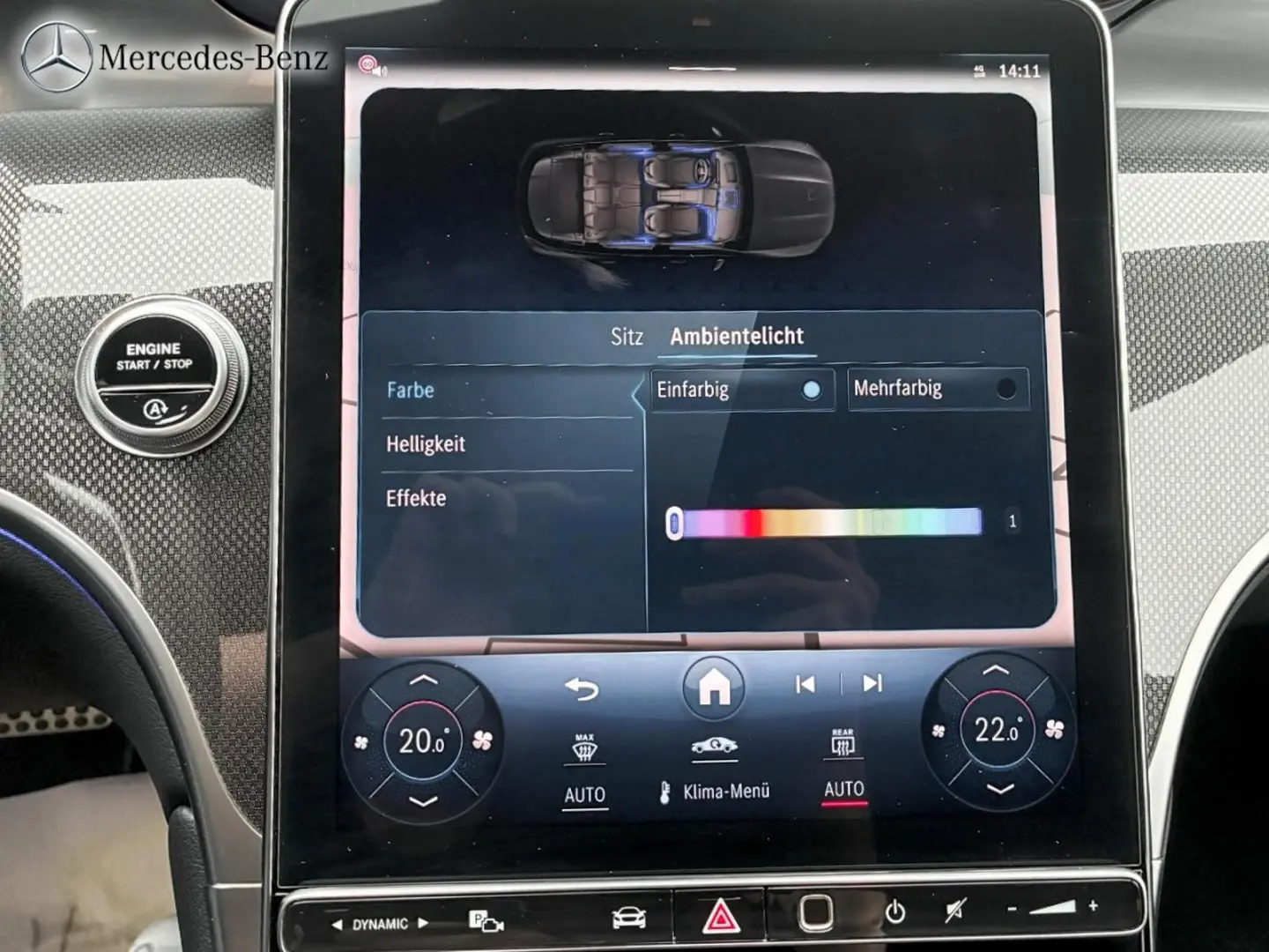 GLC 200 4M AMG 360  Pano Totwink AHK HUD 19