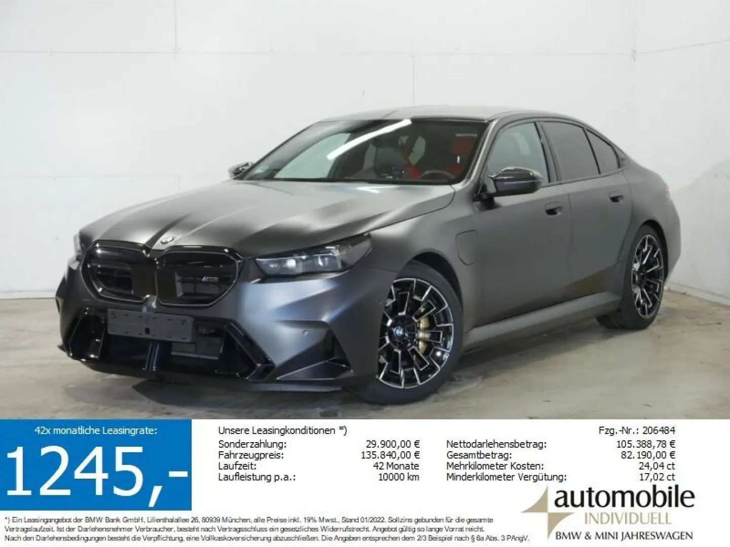 M5 G90 NP 170290.- V-Max Carbon-Keramik ACC B&W