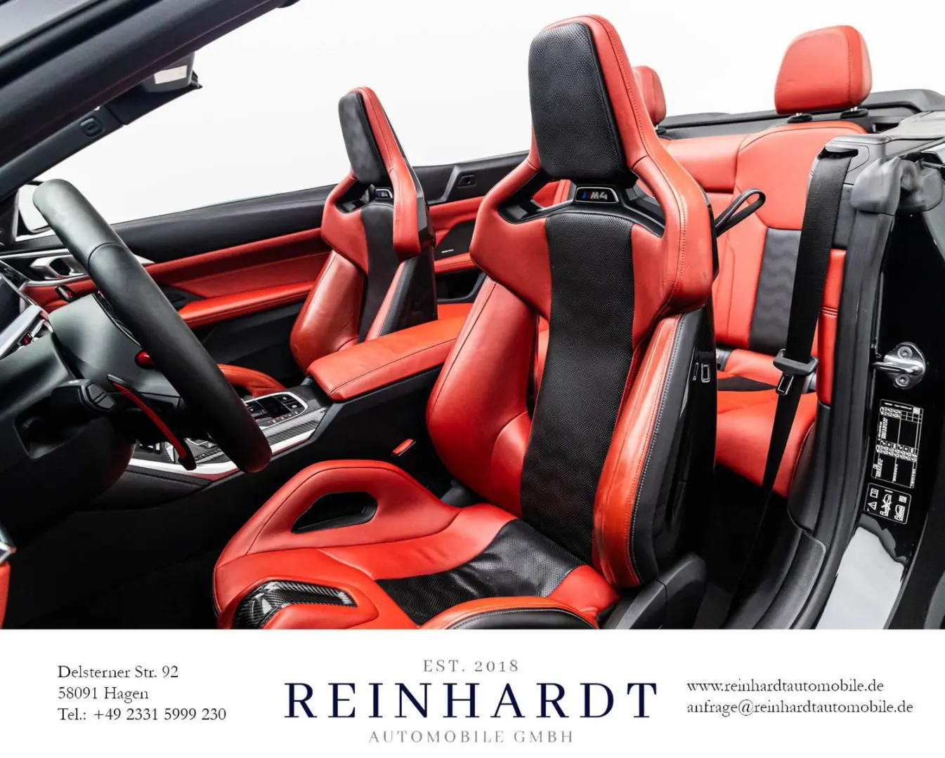 BMW M4 CABRIOLET COMPETITION xDRIVE SCHALE 50 JAHRE