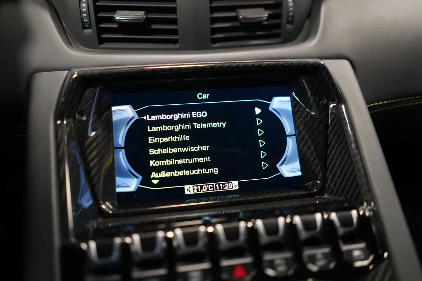 Aventador S CARBON KAMERA NAVI LIFT