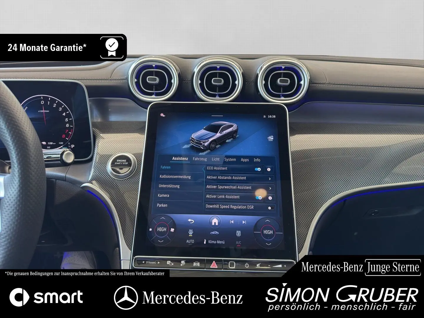 GLC 300 e 4M Coupé AMG Pano HUD Fahrassist AC DC