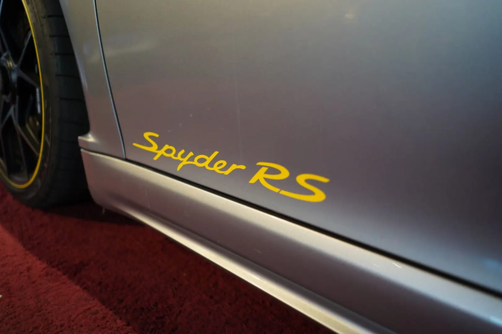 Boxster 718 Spyder RS BOSE WEISSACH-PAKET SP.ABG