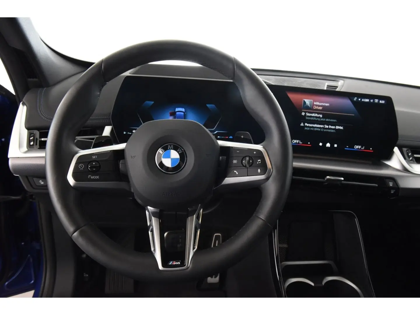 X1 xDrive 20d Head-Up-Display Sonnenschutzvergla