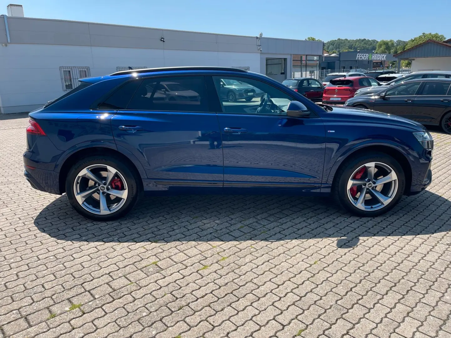 Q8 55 TFSIe qu. S line AHK B&O HD-MATRIX HEADUP