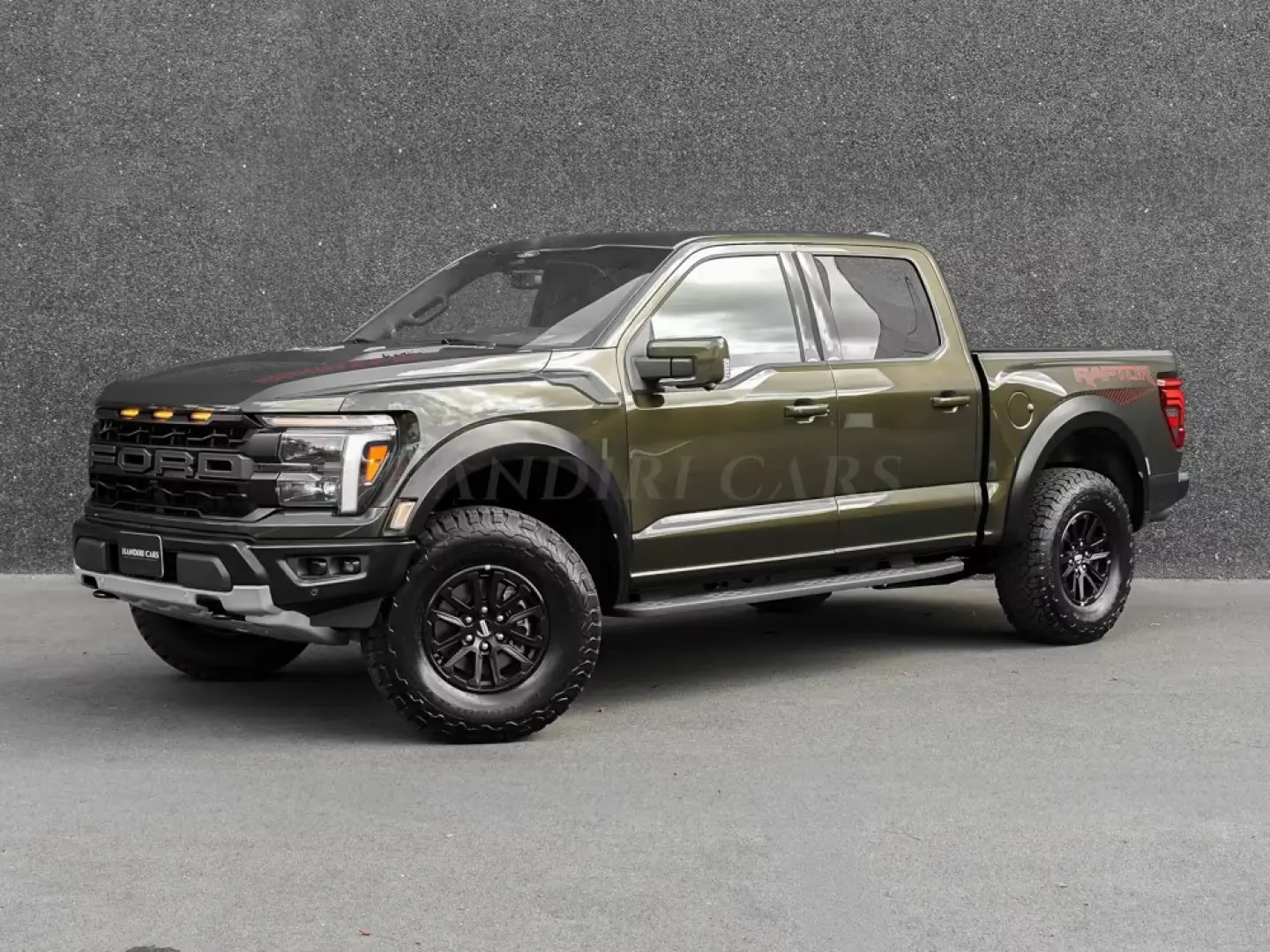Ford F 150 2025 F-150 Raptor Shelter Green