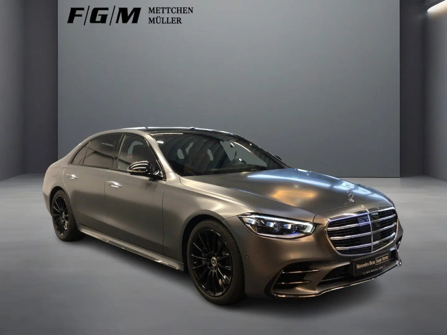 S 580 e lang AMG Pano Distr KeyG Burm Servoschli