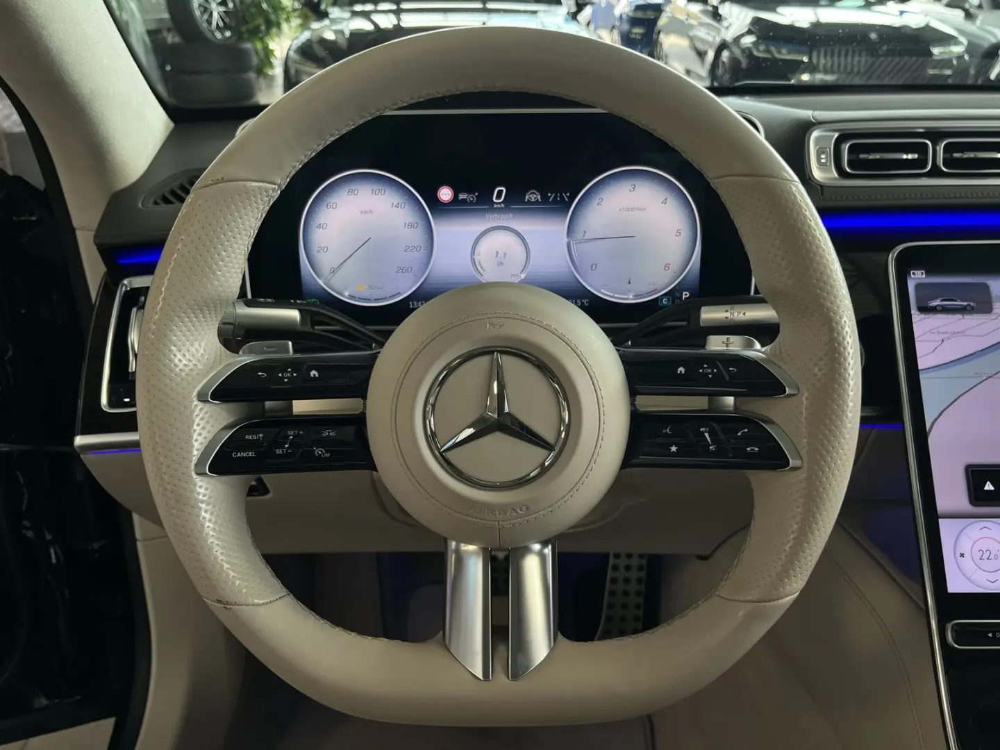 S 350 4M AMG Line lang Airmatic Chauffeur-Paket