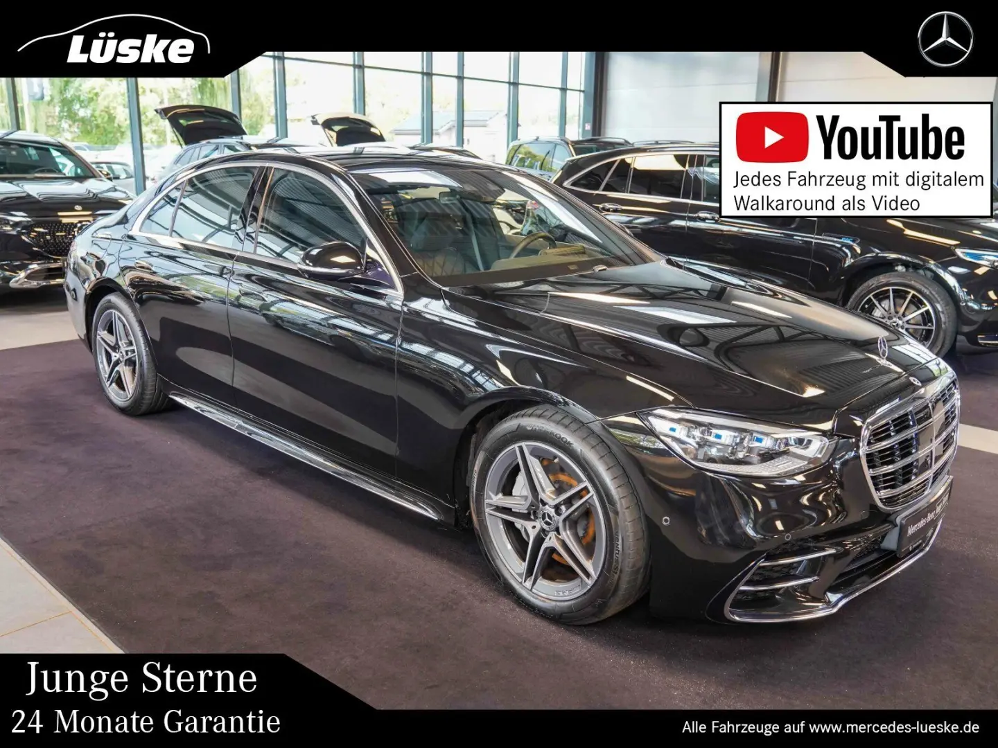 S 500 4M AMG Line Exklusiv Pano Sitzklima Massag