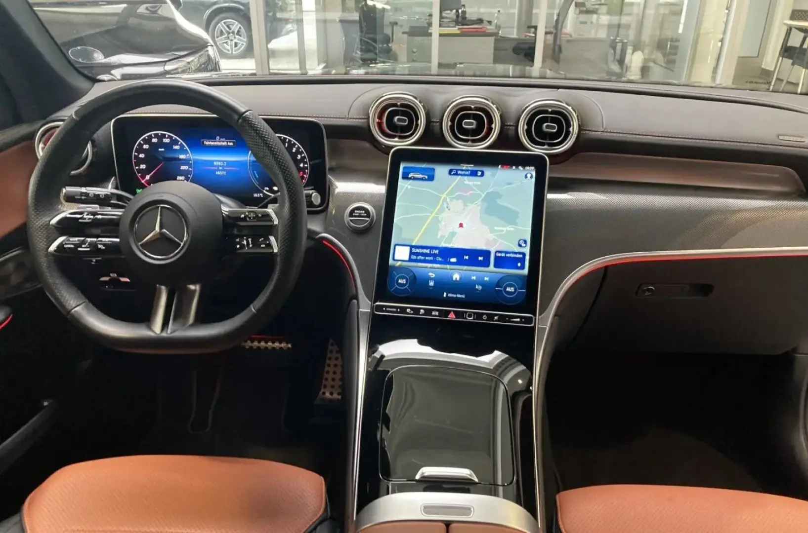 GLC 300 de 4M AMG Night Burmest DigiL Key-Go AHK