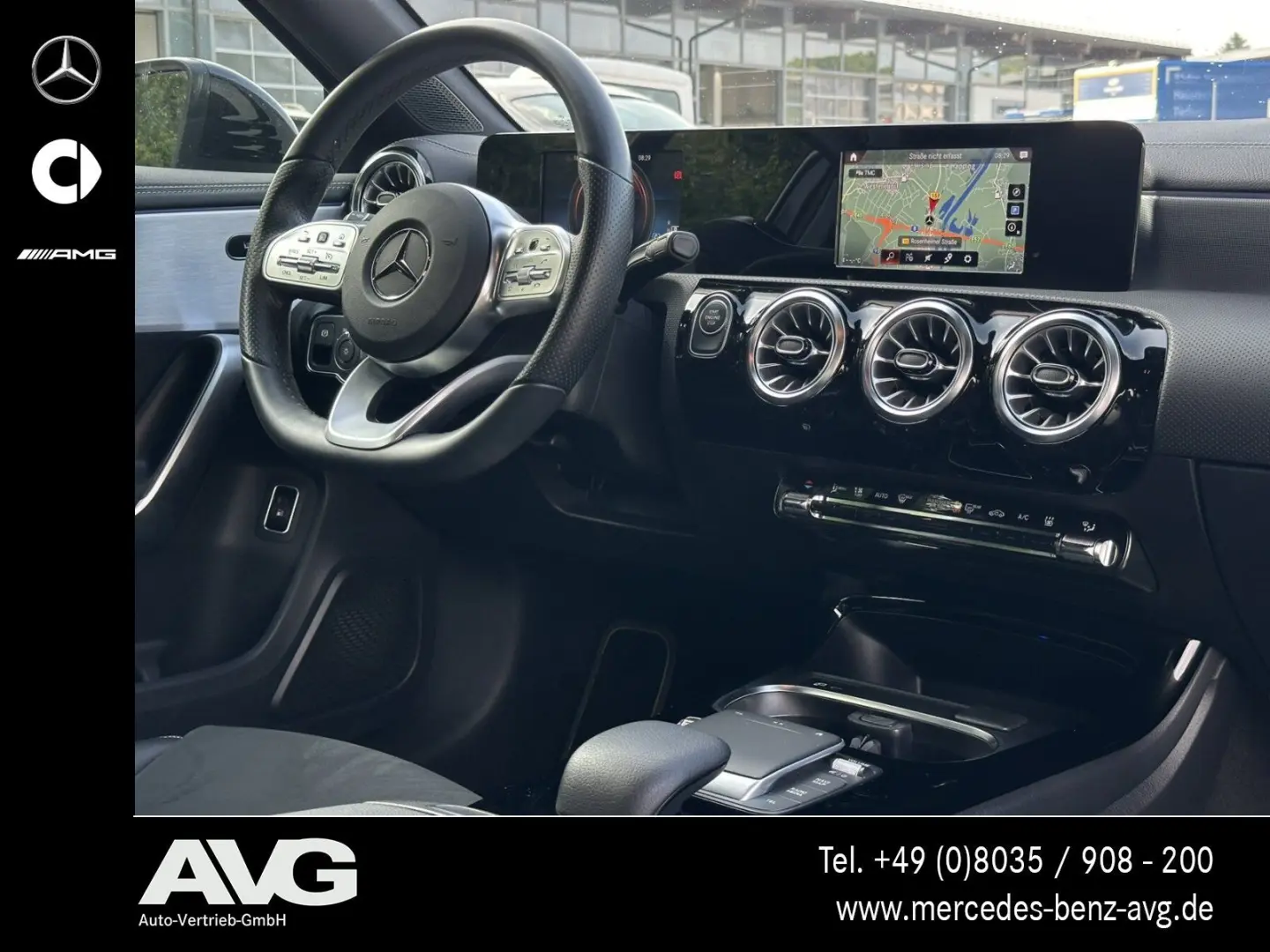 A 250 e Limousine AMG Line MBUX RFK LED RDK Navi