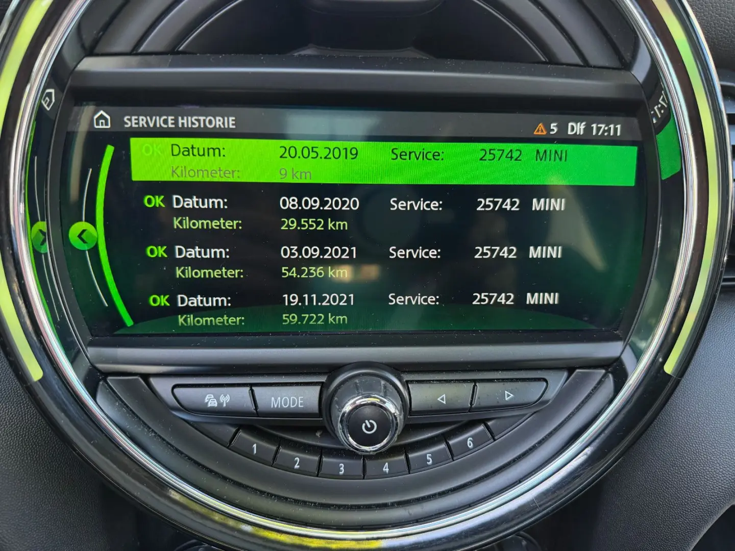 COOPER 1.5 3-trg Chili  Panorama Leder PDC Xenon