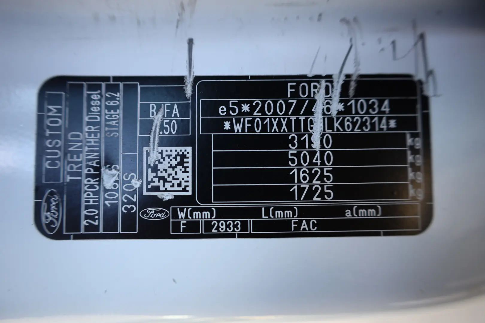 Ford Transit Custom L1H1 8 1 Locuri 2.0D 105CP