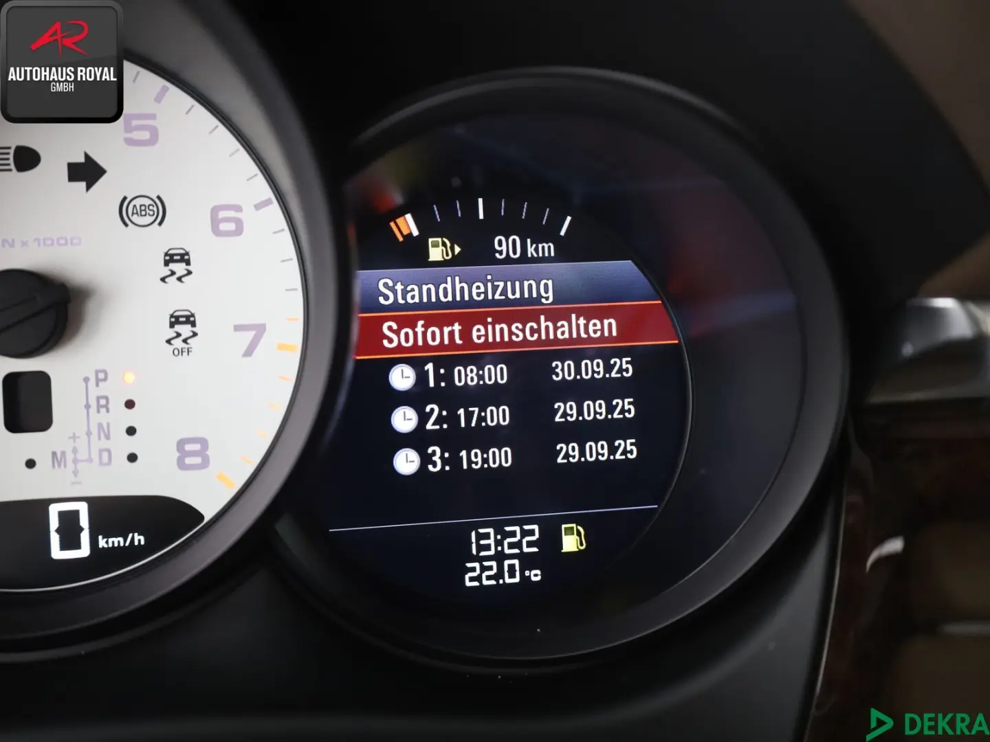 Macan S CHRONO LED STANDHZ 360GRAD MEMORY 20Z SH