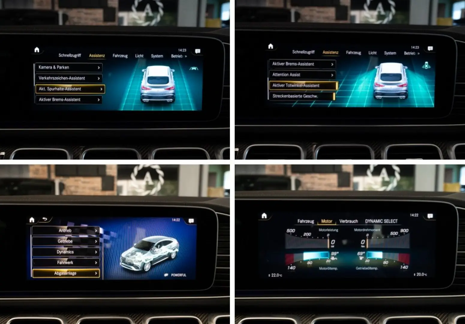 GLE63 S AMG 4Matic  Coupe AMG-AGA PANO HEAD-UP