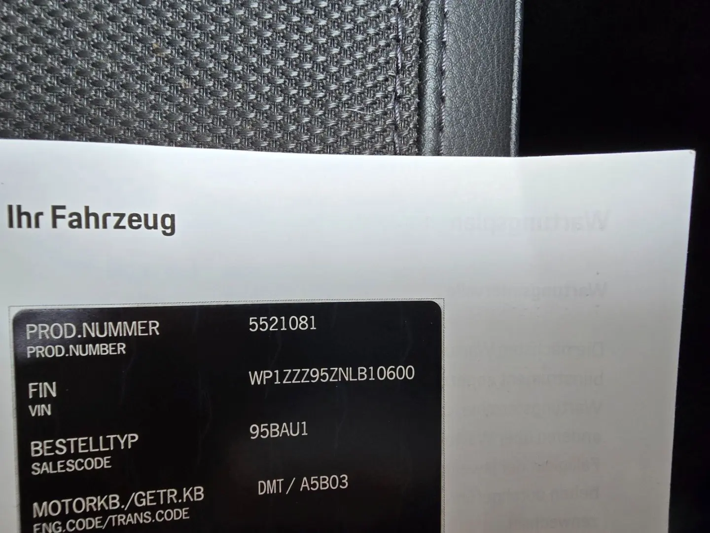 Macan2.0   Pano Kamera  el.Sitze AppleCarSiri