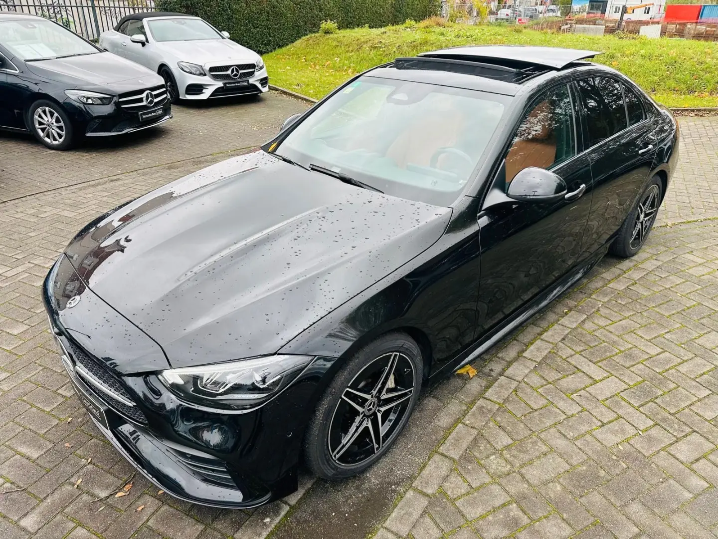 C 180 3 AMG SPORTPAKET NIGHT PANO LEDER BRAUN 1H