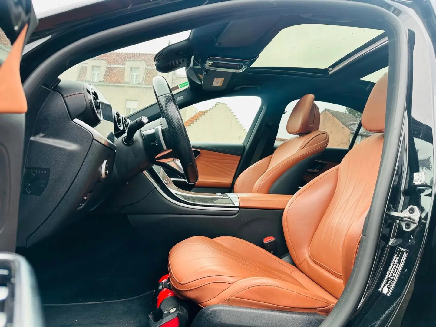 C 180 3 AMG SPORTPAKET NIGHT PANO LEDER BRAUN 1H