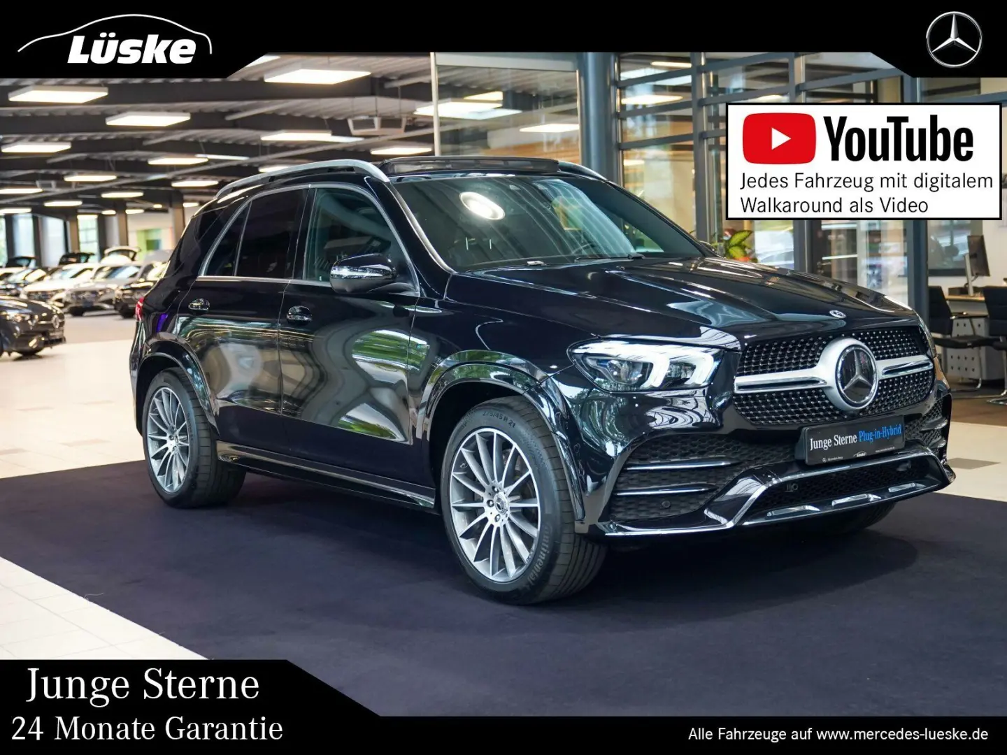GLE 350 de 4M AMG Line Pano Sitzklima Burmester