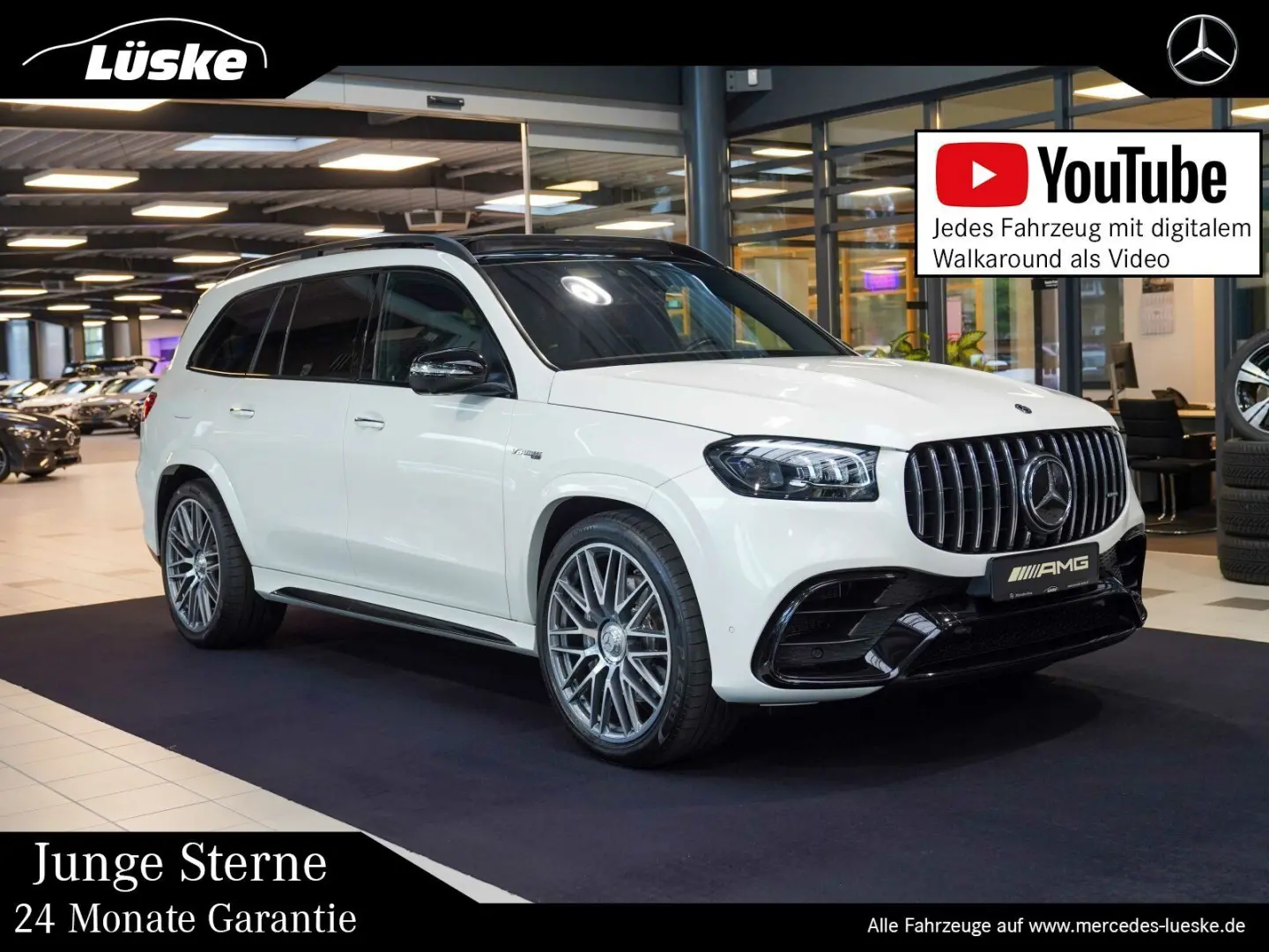 GLS 63 AMG 4M  Exklusiv Night Pano AHK Head-up