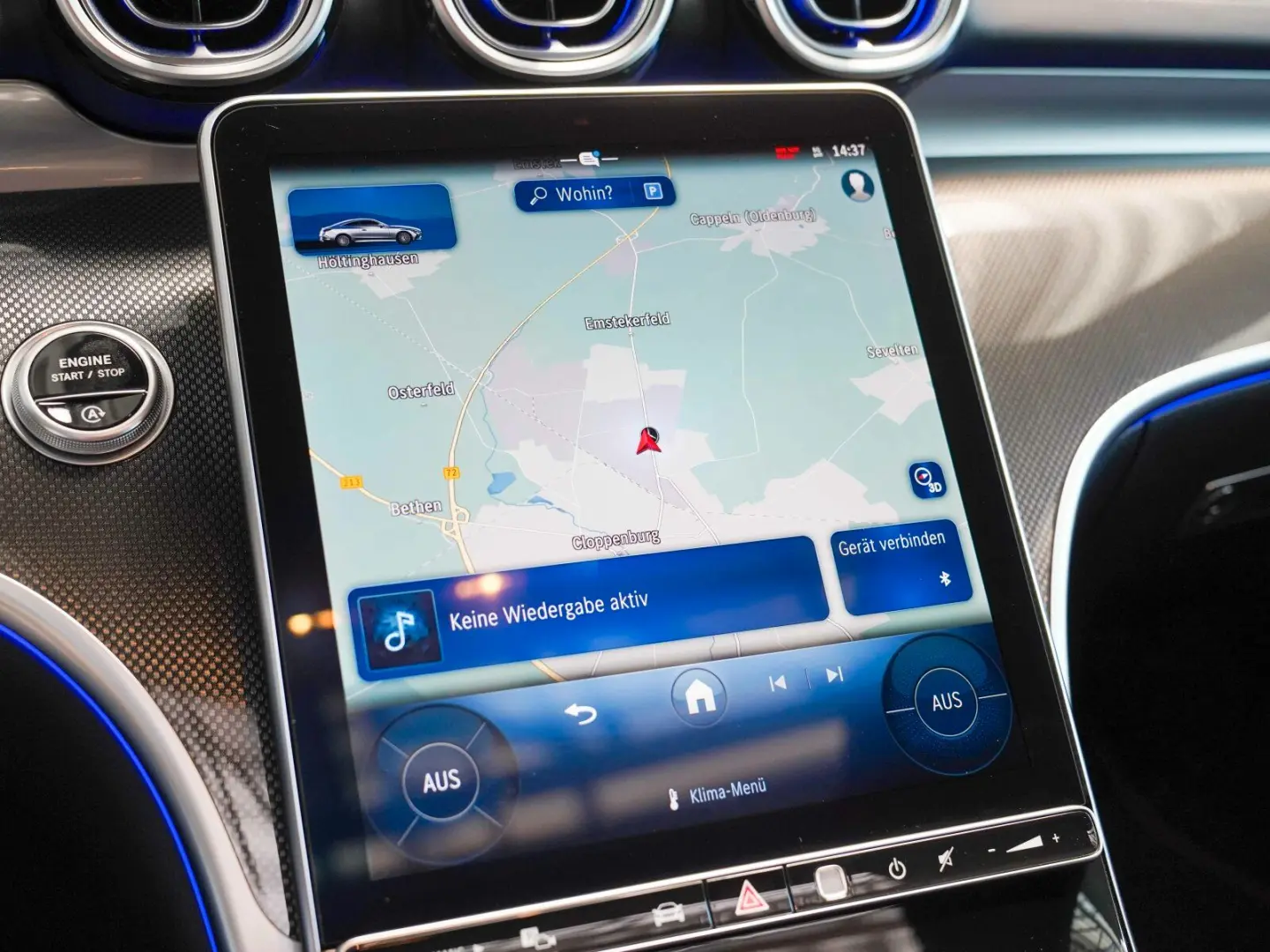 CLE 220 d Coupé AMG Line Night Fahrassistenz