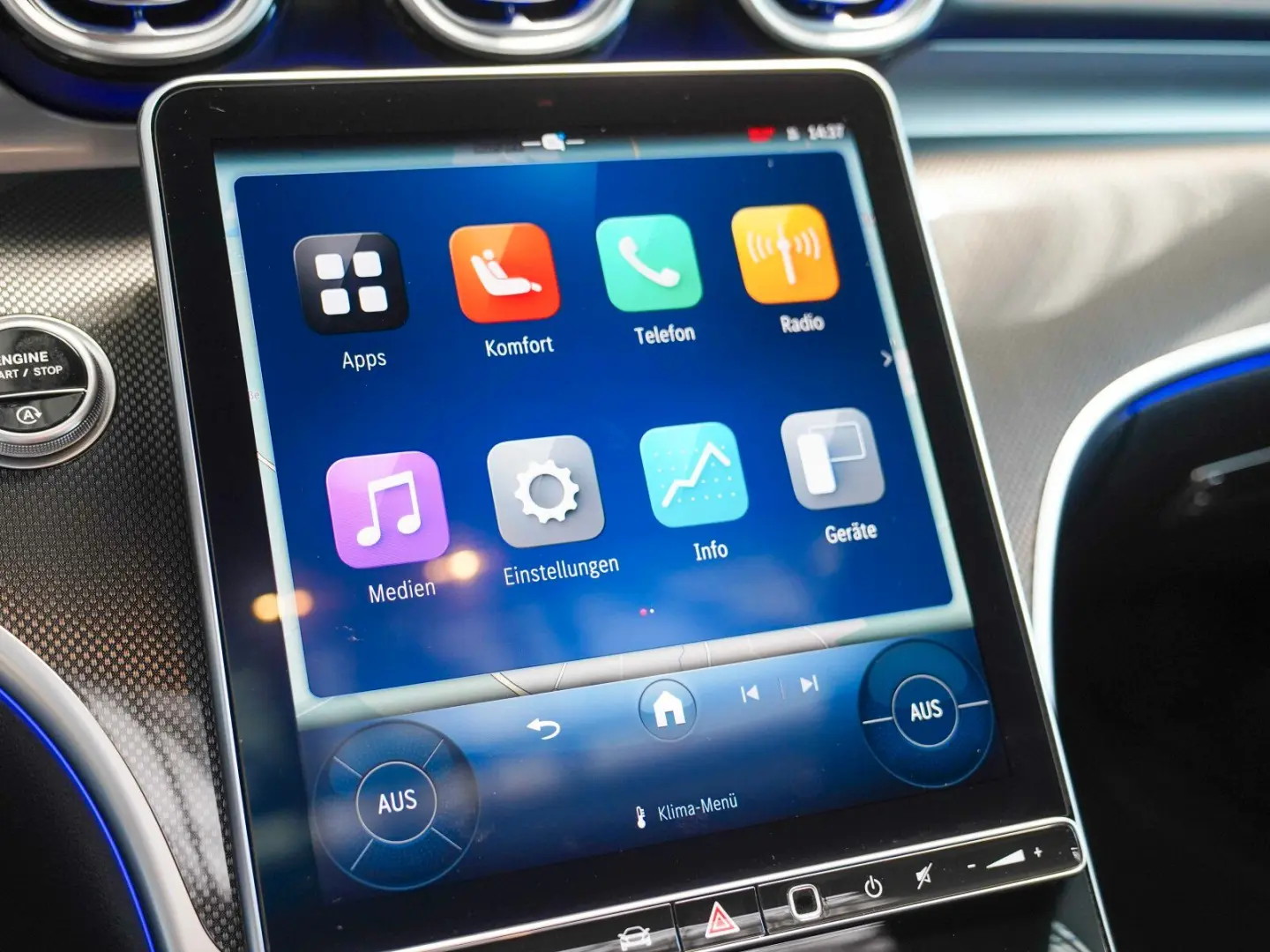 CLE 220 d Coupé AMG Line Night Fahrassistenz