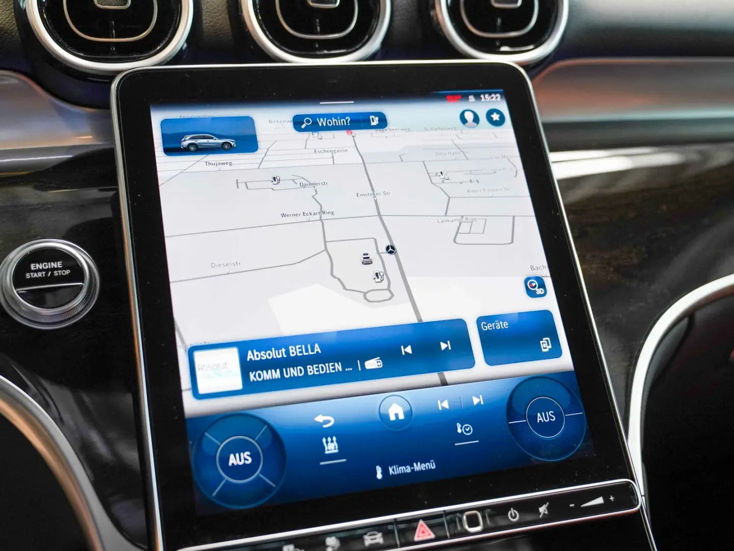 GLC 300 e 4M AVANTGARDE sienabraun Pano DISTRONI