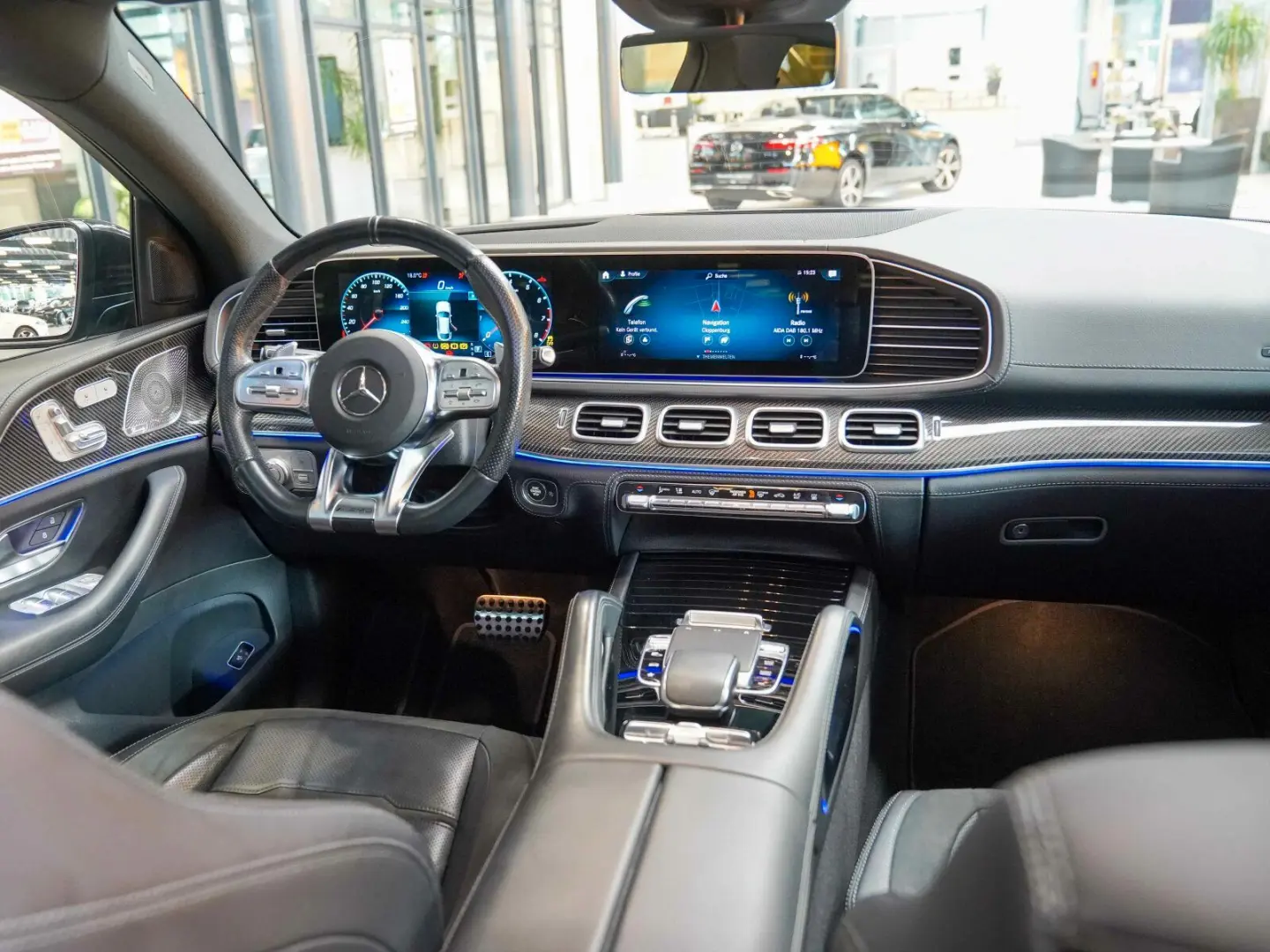 GLE 53 4M  Coupé Night Carbon Performance Abgas