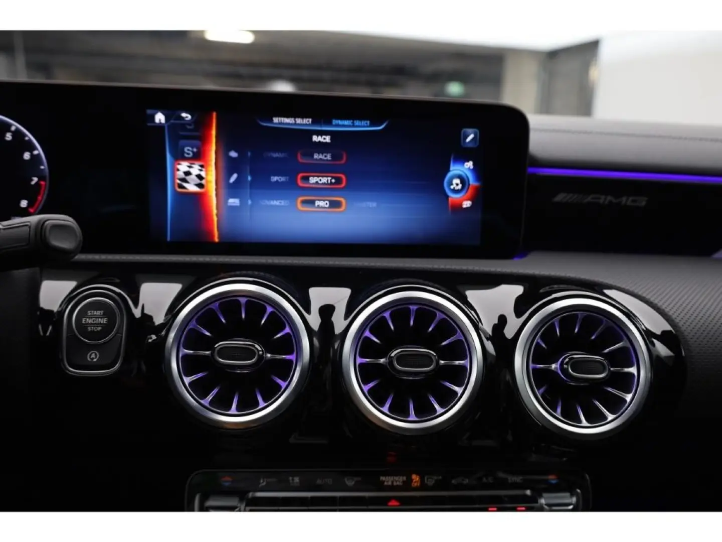 CLA 45 S 4M  AMG Night RIDE Burm AHK Perfo-Sitz