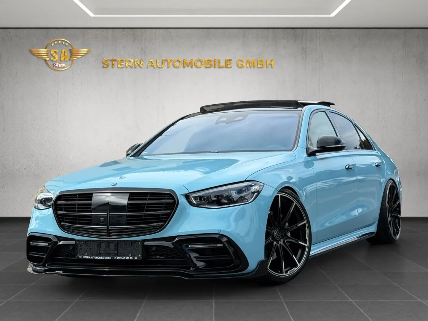 S 350d 4Matic 22 Brabus Fond-TV Burm.4D Massage