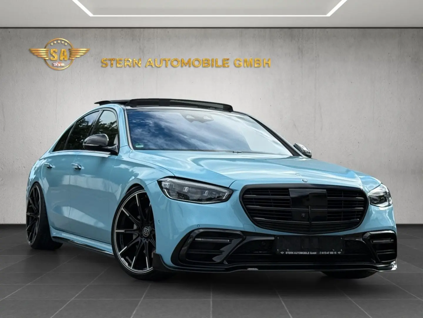 S 350d 4Matic 22 Brabus Fond-TV Burm.4D Massage