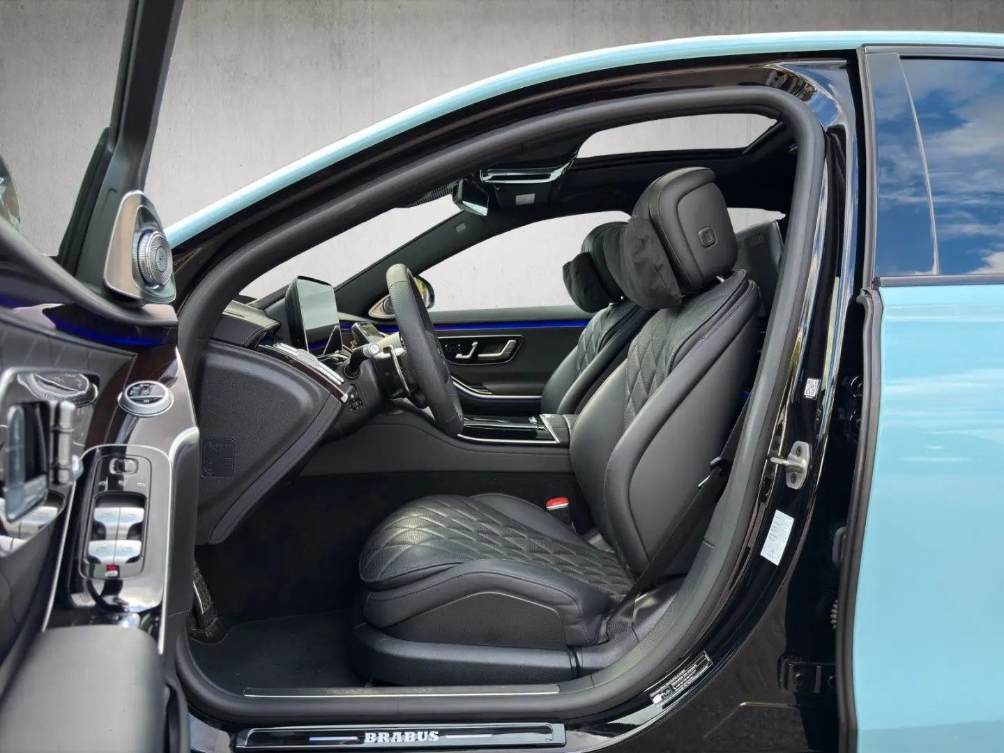 S 350d 4Matic 22 Brabus Fond-TV Burm.4D Massage