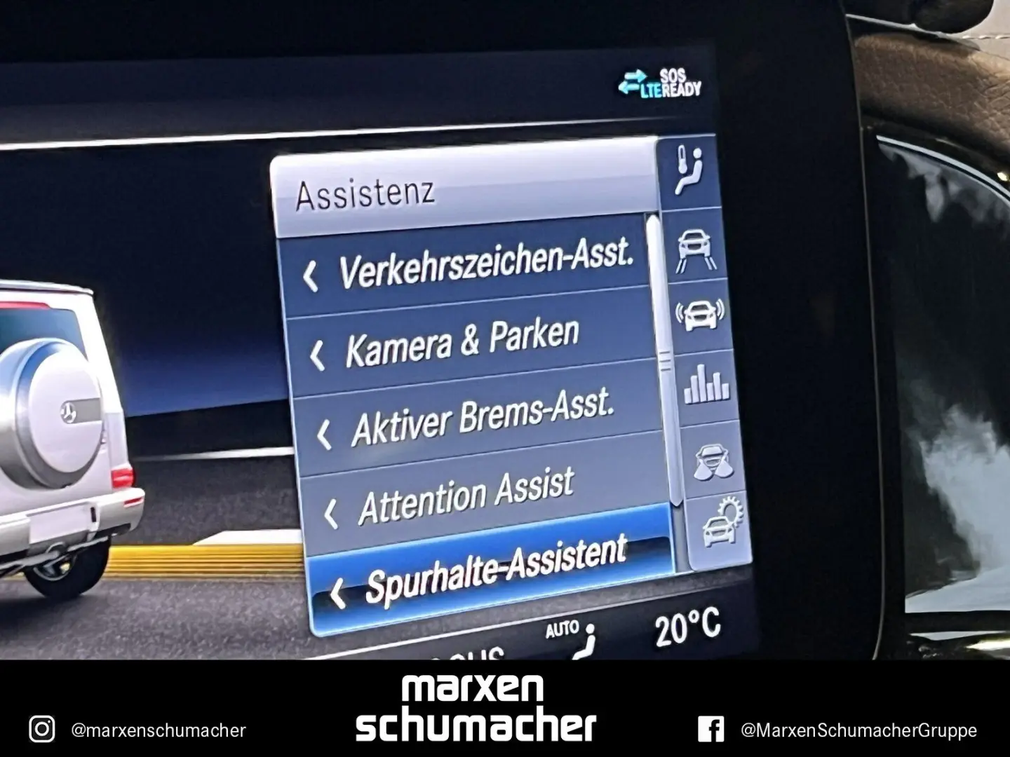 G 400 d EXCLUSIVE Standh Multib Distr Memory AHK