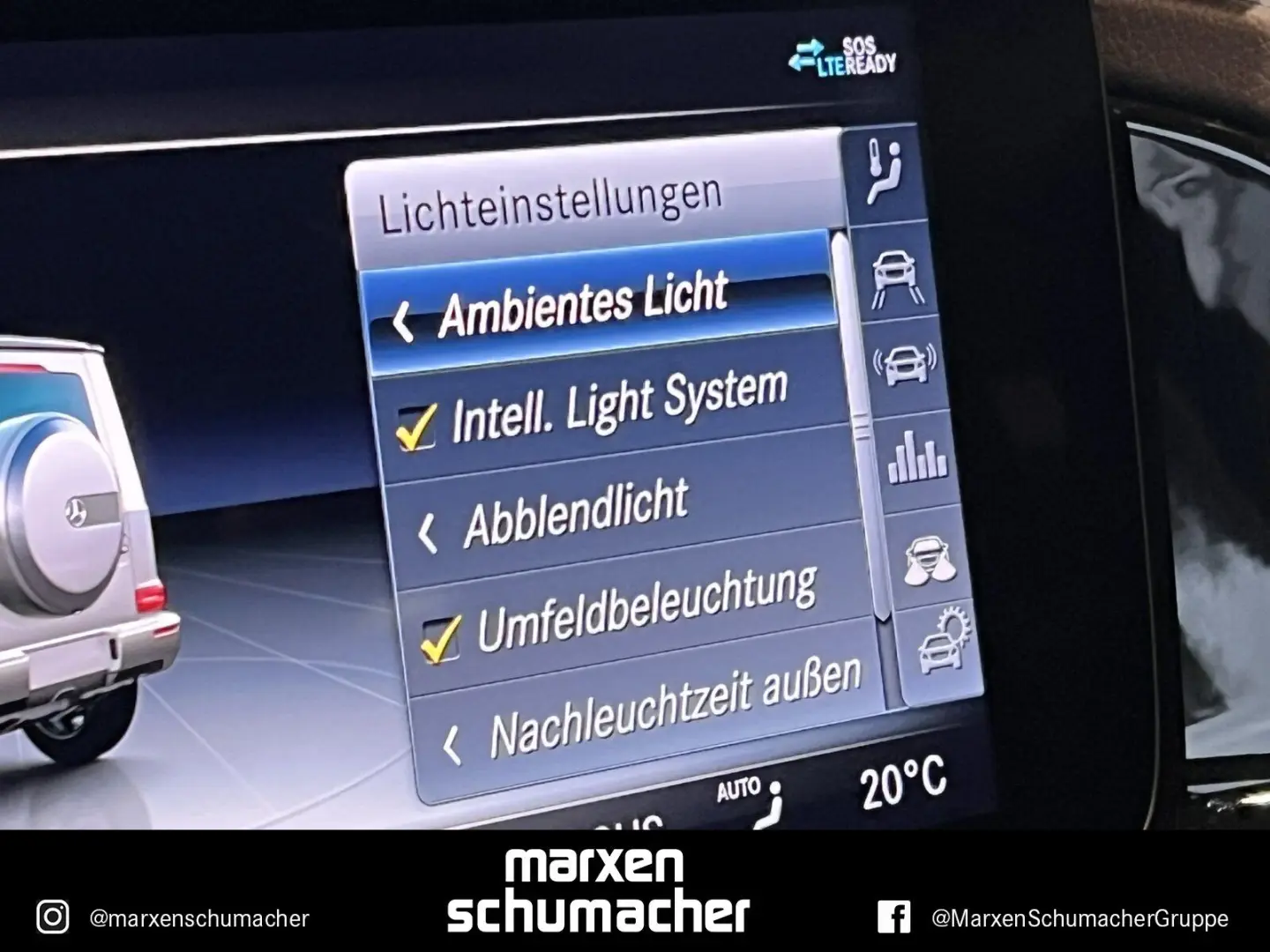 G 400 d EXCLUSIVE Standh Multib Distr Memory AHK