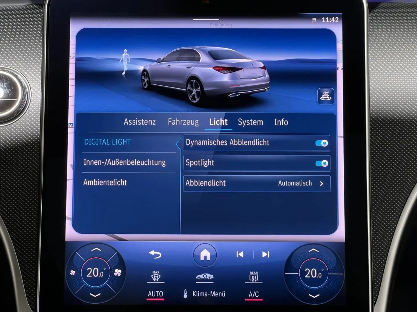 C 300 de AMG Night Pano Burm3D 4xSHZ 360 Digital