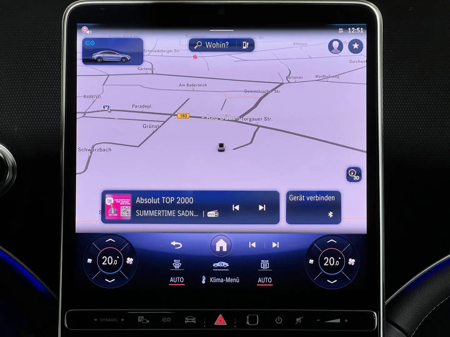 EQE 300 Electric Art Advanced Memory ServiceCare