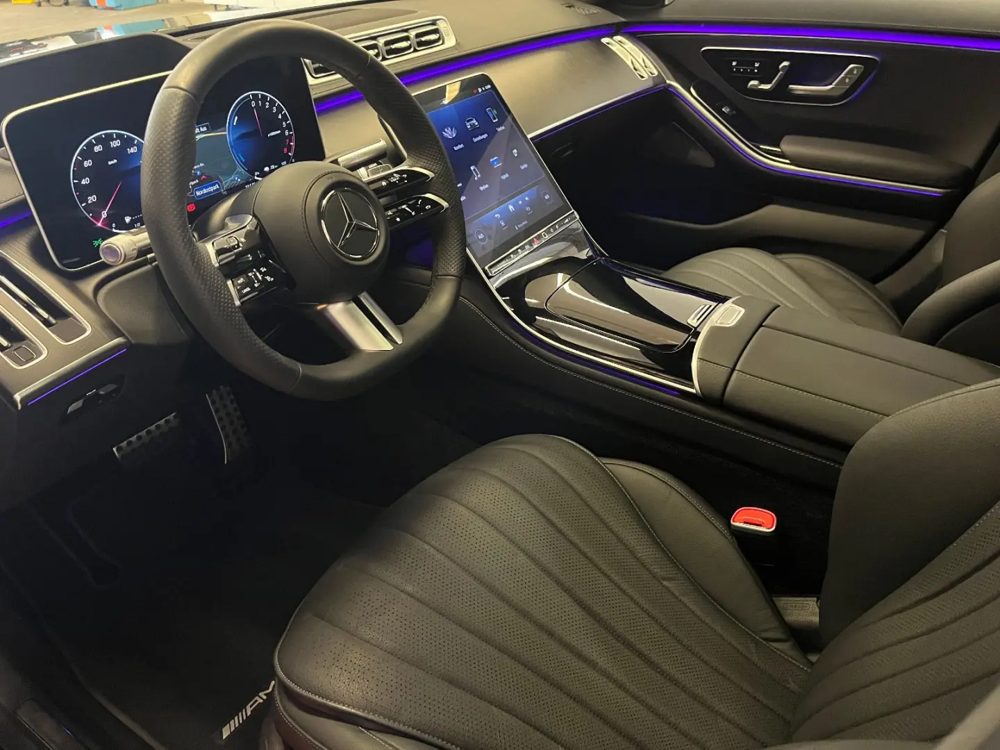 S 580e lang long AMG-Line Sound Pano Chauffeur