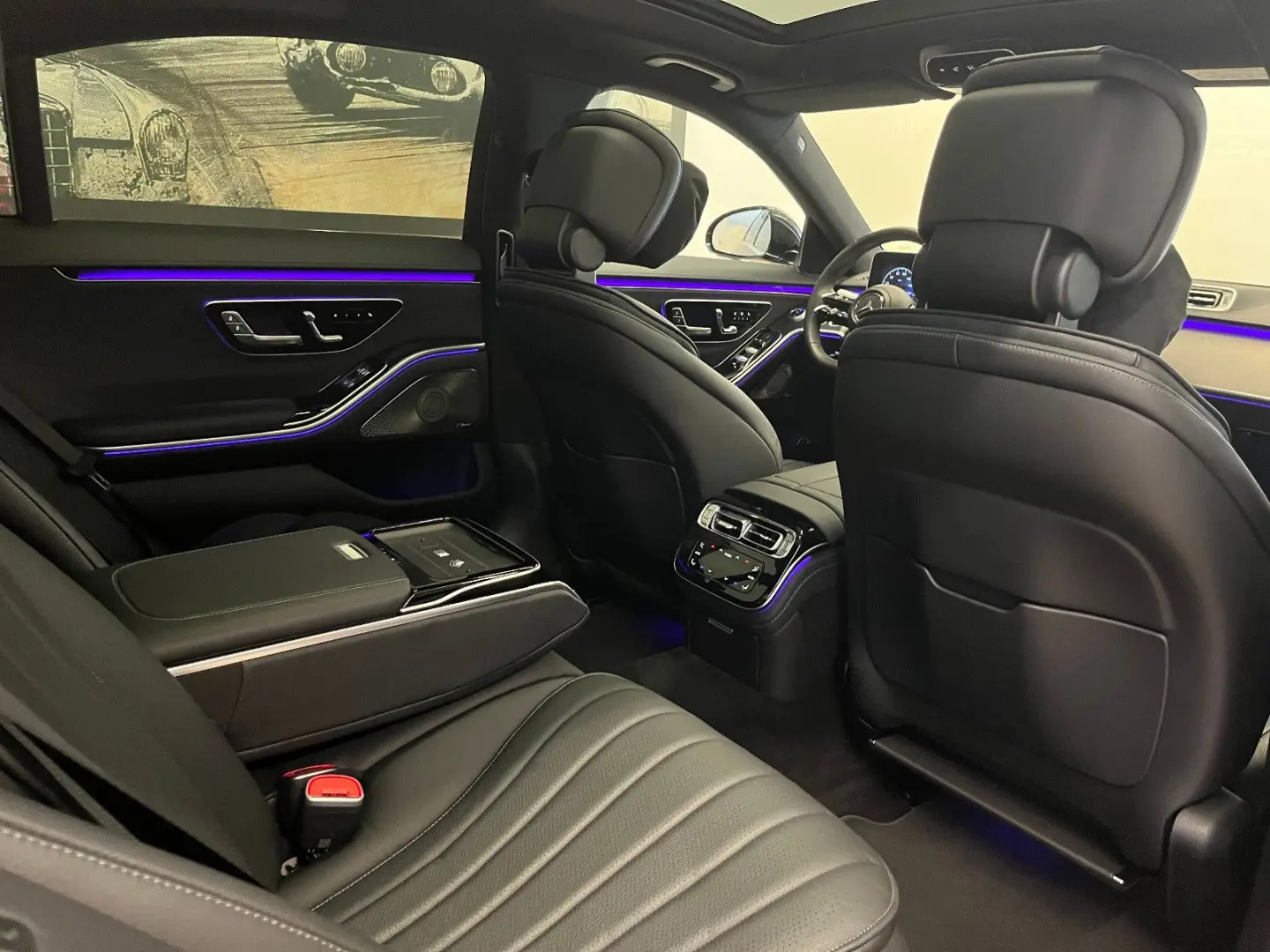 S 580e lang long AMG-Line Sound Pano Chauffeur