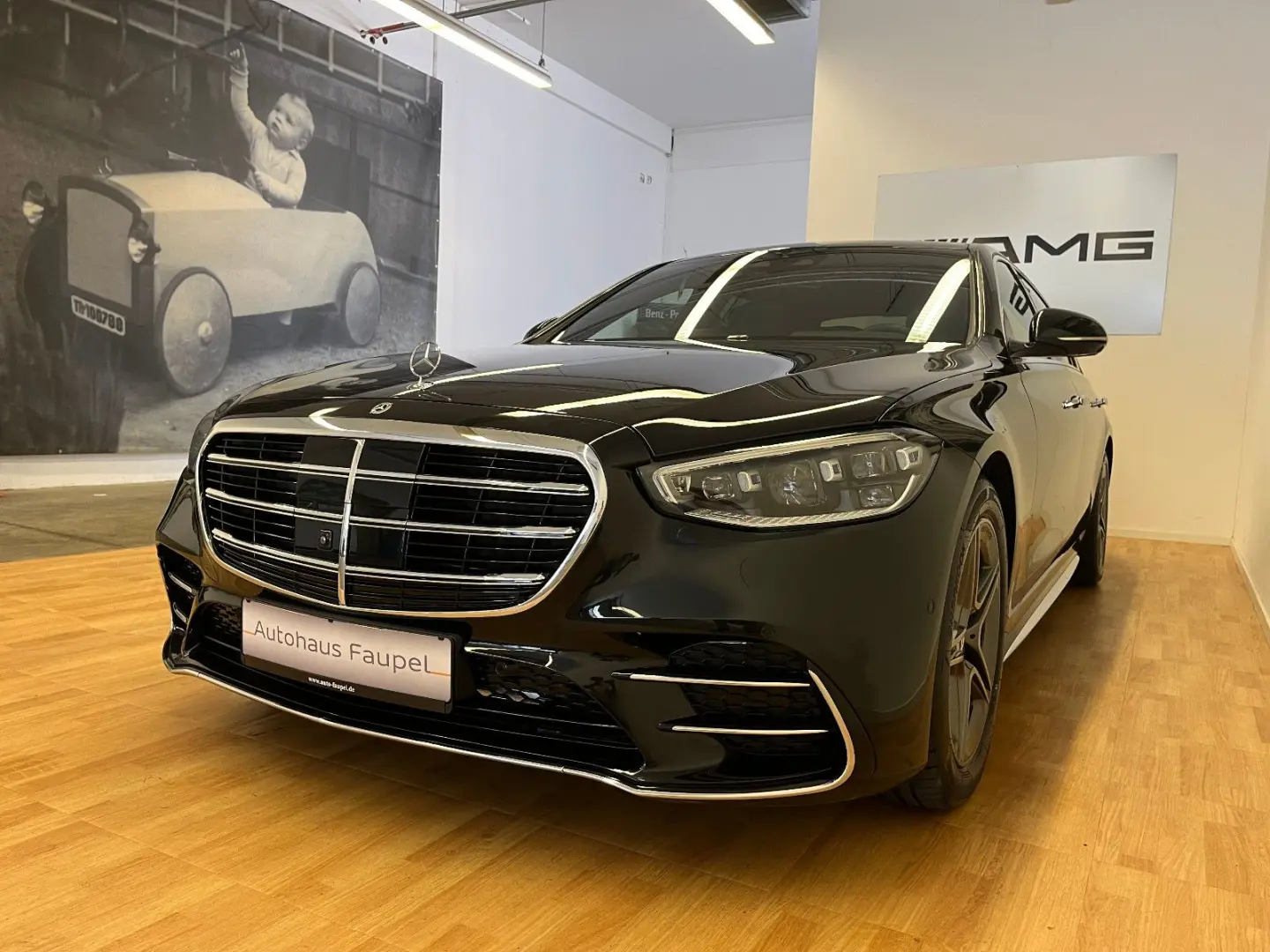 S 580e lang long AMG-Line Sound Pano Chauffeur