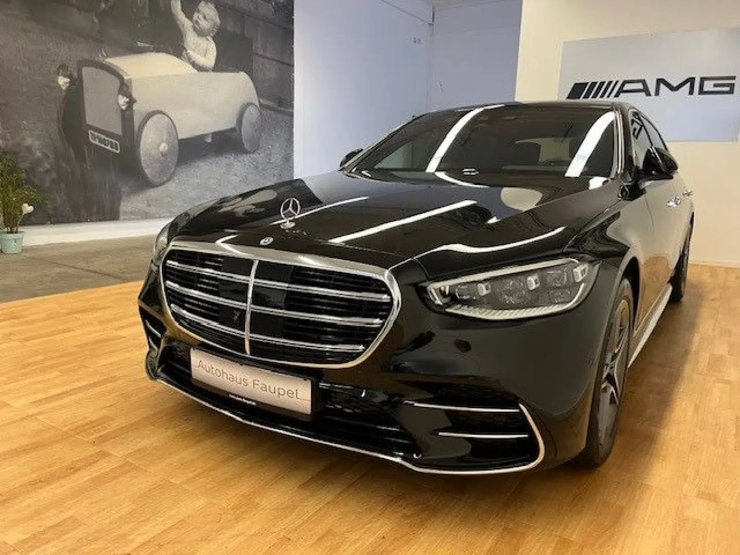 S 580e lang long AMG-Line Sound Pano Chauffeur