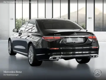 S 580 e 4M lang Fahrass Pano Burme HUD Sitzklima