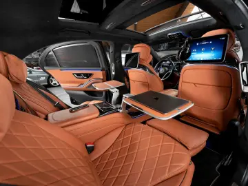 S 350d 4M LANG #MANUFAKTUR #FIRST-CLASS #TISCHE