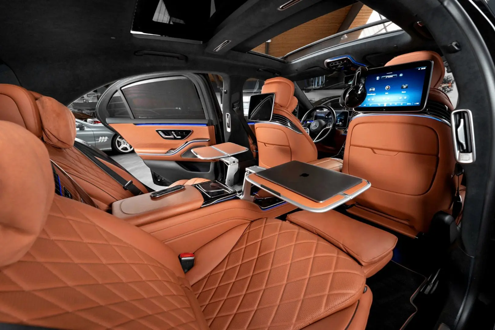 S 350d 4M LANG #MANUFAKTUR #FIRST-CLASS #TISCHE