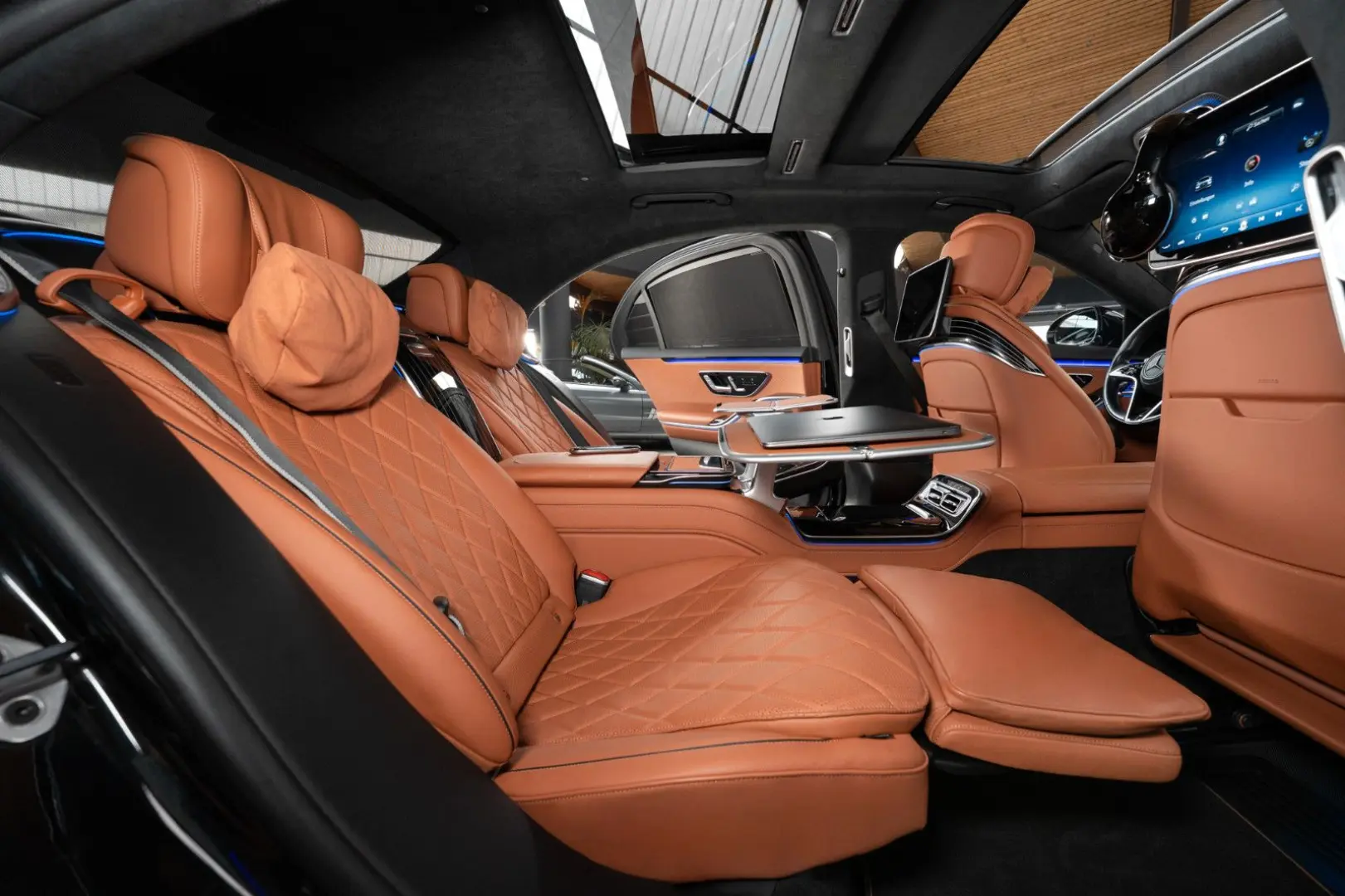 S 350d 4M LANG #MANUFAKTUR #FIRST-CLASS #TISCHE