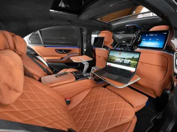 S 350d 4M LANG #MANUFAKTUR #FIRST-CLASS #TISCHE